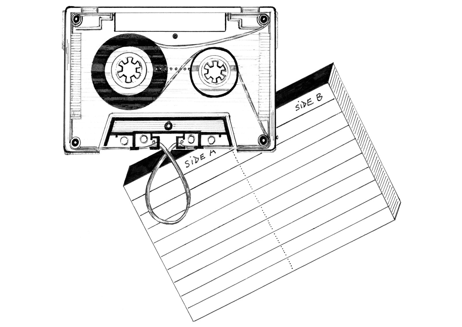Mix Tape 1989 | SJ Tweed Botanical Art